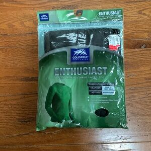 Coldpruf Enthusiast Performance Base Layer Top Men’s Black Shirt NWT XL